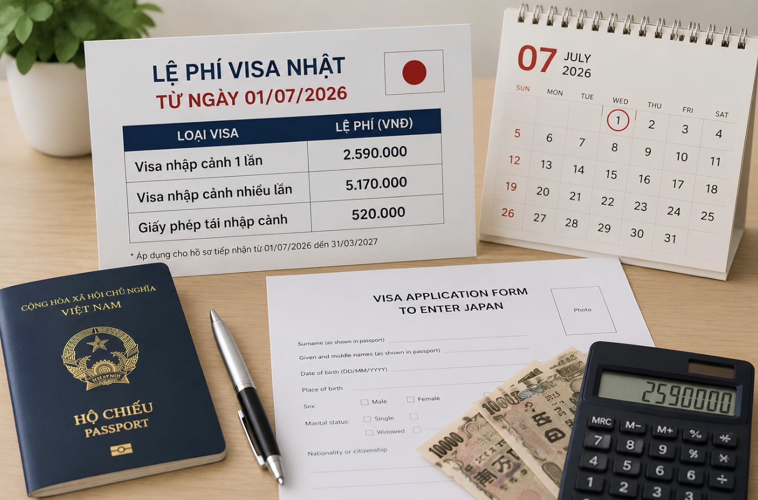 THỦ TỤC XIN VISA NHẬT MỚI NHẤT 2026: HỒ SƠ, QUY TRÌNH, LỆ PHÍ VÀ KINH NGHIỆM TỪ A-Z