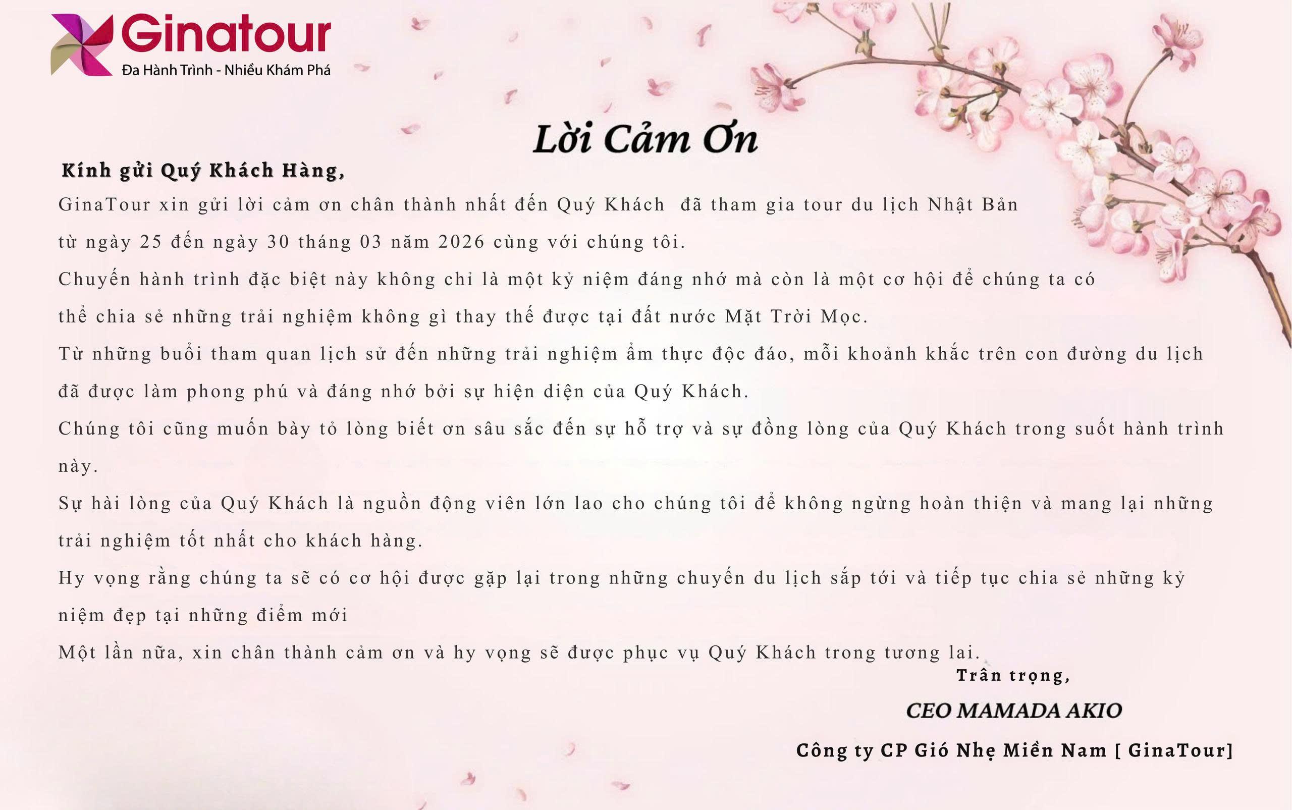 Ngắm Hoa Anh Đào Nhật Bản