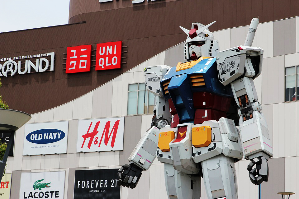 Thánh địa mua sắm Odaiba
