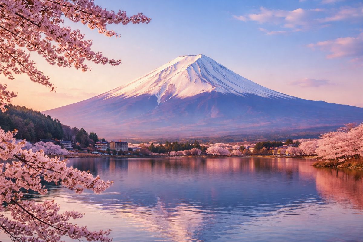 U mê trong vẻ đẹp khó cưỡng của mùa xuân Nhật Bản