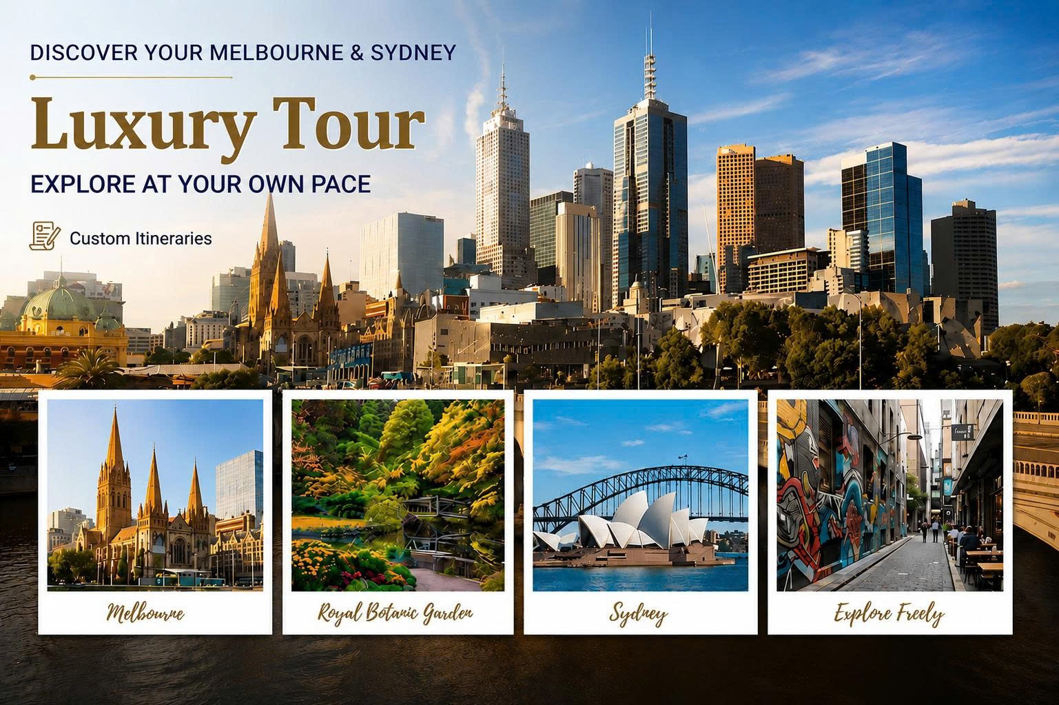 Du lịch Châu Úc: MELBOURNE – SYDNEY FREE DAY